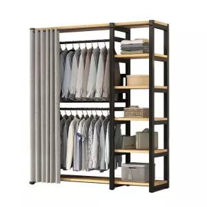 철제 옷장 수납장 튼튼한행거 타입 가정용