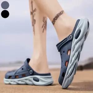 남자 여름 물놀이 EVA 트렌디 슬리퍼 겸 샌들 여성실내화 거실실내화 거실슬리퍼