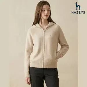 [롯데백화점]헤지스레이디스 [26SS][인기급상승/스태프리뷰] 이중지 후디 집업 가디건 HSSW6A102