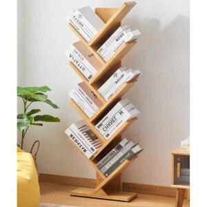 원목 북선반 수납대 정리선반 서점 공부방 북트리 책장 5단