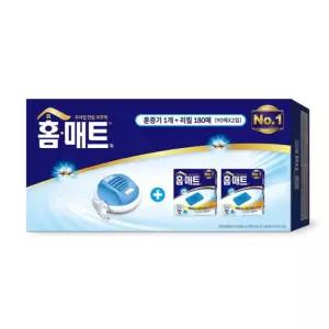 홈매트 세트 훈증기 1개+ 리필 180매