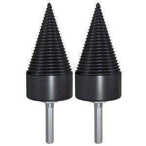 스크류 도끼 장착 전동드릴해머 땔깜 쪼개기 말뚝 장작쪼개기 내경 목재용 외경60mm 해머