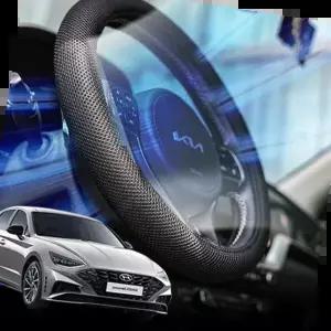 자동차핸들커버 쏘나타뉴라이즈 핸들커버 에어매쉬 아이스 3D