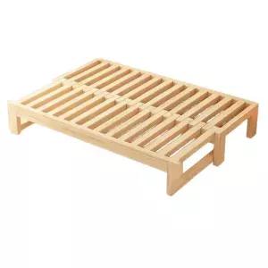 원목 소파베드 확장형 프레임 침대 깔판 슬라이드