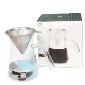 커피 드리퍼 600ml 서버 드립 핸드 여과기 포트 핸드드립커피용품 커피드리퍼세트