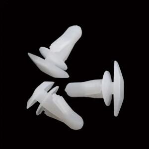 혼다 어코드 용 화이트 유니버설 웨더스트립 리테이너 클립 100 개, 창 문 씰링 패스너 리벳 91530-SP1-003