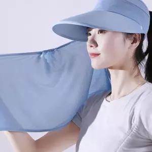 W41 여성 360도 햇빛차단 여름 마스크 썬캡 가리개 선