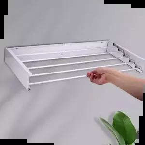 건조대빨래집게 접이식 벽부착 벽걸이 빨래 건조대 슬림 대형 행거