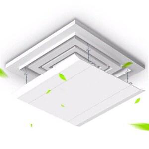 천장형 바람막이 환풍기 배출구 가림막 가드 윈드