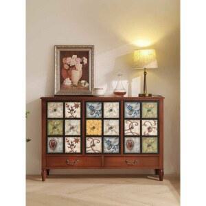 자개장 엔틱 엔틱가구 레트로 상 자개함 장식장