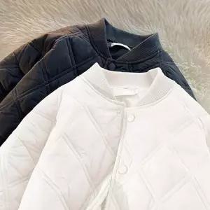 빅사이즈 다이아 누빔 항공 점퍼 퀼팅 자켓