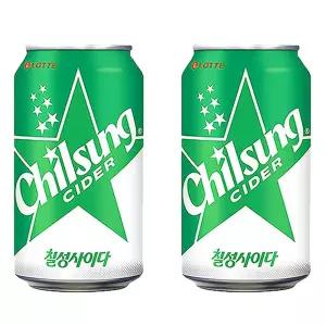 롯데 칠성사이다 355ml x 24캔