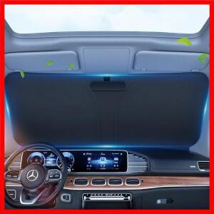 차량용 라듐 방사선 햇빛 가리개 전면 윈드 실드 윈도우 바이저 내부 단열 햇빛 가리개