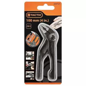 TACTIX 미니 첼라 플라이어 100mm 200721 워터펌프파이프공구 렌치 배관 플라이어류 코브라헤드 너트 펜치
