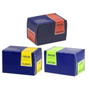 BNVN-흑백 135 필름 소형팩 100 200 400 ISO 클래식 36장 노출 롤 코닥 M35 H35 재사용 가능 카메라용