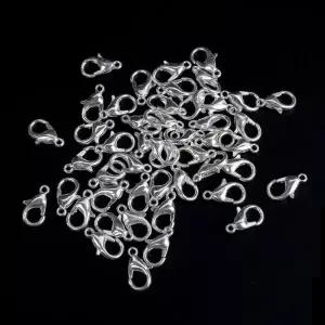 랍스터고리 실버 비즈공예부자재 50개입
