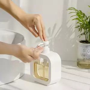 눌러 리필 공병 디스펜서300ml 500ml 일반형 세제통 디스펜서 세제통 샴푸통