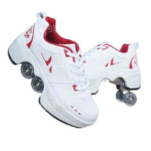 샤크팡 인라인스케이트 성인용 가능한 휠리스 학생 운동화 4륜 바퀴달린 성인을