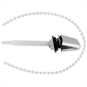 화장실 변기 물내림 레버 손잡이 사각 핸들 구슬 체인 줄 세트 교체 부품 수조