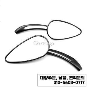 스즈키 가와사키 야마하 할리 XL 섀도우 스피릿 스트리트 바이크 카페 레이서 초퍼용 스컬 블랙 사이드 미