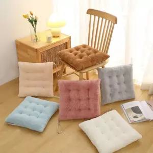 뽀글이 사각 부드러운 방석 겨울 플러시 털방석 겨울방석 방석 극세사방석