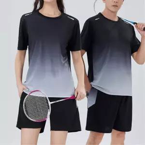 엄마 아빠 탁구 테니스 반팔 운동복세트 편안한 헬스장 줌바 PT