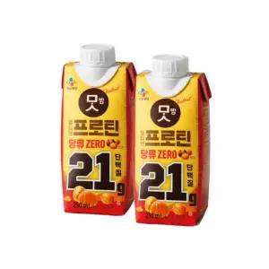 얼티브 제로슈가 프로틴 밤맛, 250ml, 18개