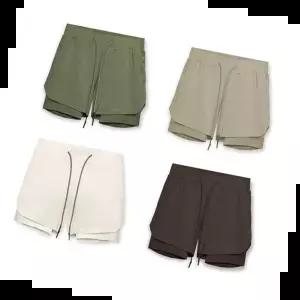 여름러닝반바지 4부 밴딩 여름 숏팬츠 남성용 운동복 레깅스 반바지