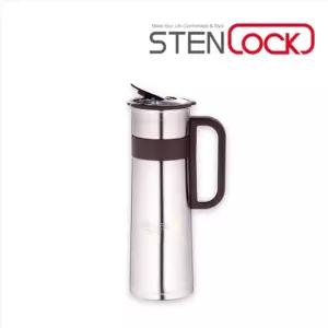 보리차 물병 스탠 업소용 냉장고 물통 1.6L 손잡이 카페 국산 스텐 고급