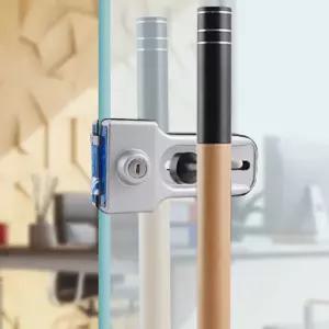 JT 강화도어 손잡이고정형 유리문 잠금장치 도어락