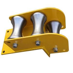 샤크팡 트레이로라 전선 전선도르래 풀링 케이블 바퀴 케이블트레이 겸용 전선풀링기 시공 전선로라