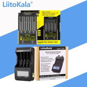 LiitoKala lii-500S lii-500 lii-600 LCD 3.7V 1.2V 18650 26650 21700 배터리 충전기(화면 ) 배터리 용량