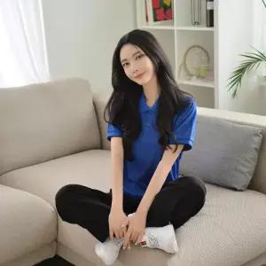 지앤제이 (긴팔가능) 쿨론 롤리핏 무지 폴로 카라티