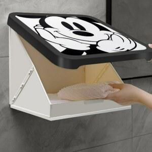 접이식 욕실 수납장 무타공 2단 접이 흡착식 공간절약 화장실 다용도 1초 간이 보관함