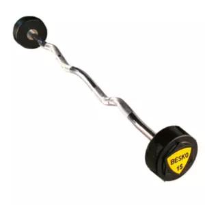 베스코 바벨 컬 곡선 바 홈트 웨이트 트레이닝 15kg BNA