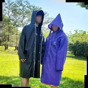 설렘하우스 초경량 EVA 레인코트 우비 우의
