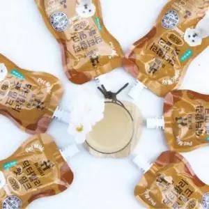 닥터할리 펫밀크 강아지 저지방 우유 카라멜 200ml 10팩