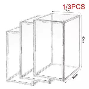 포카통 포토카드 보관함 꾸미기 13개 피규어 대용량 수납장 박스 아크릴 쇼케이스 클리어 블라인드 메이크