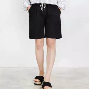 0DON 3010-1 여자린넨5부밴딩반바지