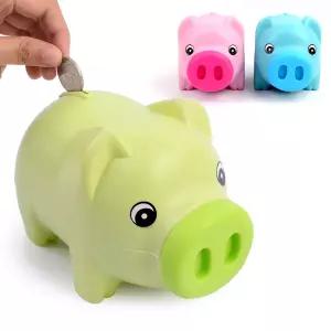 파스텔 돼지 꿀꿀이 저금통 잔돈 동전 저금통