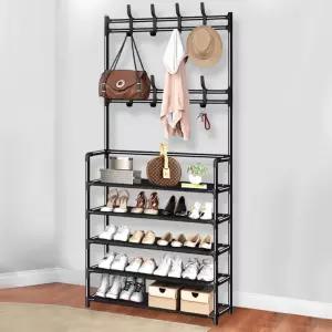 튼튼한 식 드레스룸 시스템 원룸 옷걸이 행거 철제 DIY 수납 선반 신발장