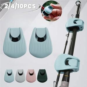 낚싯대 홀더 고정 클립 휴대용 루어 로드 번들링 클램프 해변 낚시 도구 컴팩트