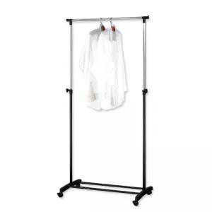 쉬운조립행거 검정색 옷걸이대 겨울옷행거