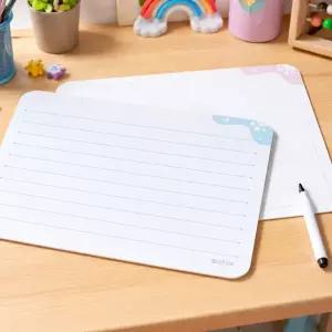 솜솜이네 양면 화이트보드 메모 그림그리기 미니 이동식 휴대용 칠판 단체선물