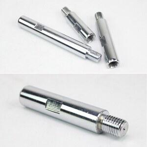 M14 나사 어댑터 로드 그라인더 연삭 패드 연결 연장봉 75 100 140MM 앵글 폴리셔