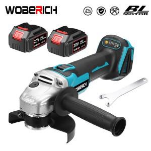 5인치 125mm 브러시리스 무선 앵글 그라인더 절단 연마 전동 공구 마키타 18V 배터리용