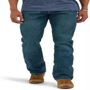 랭글러 남성 레트로 슬림 핏 부츠 컷 진