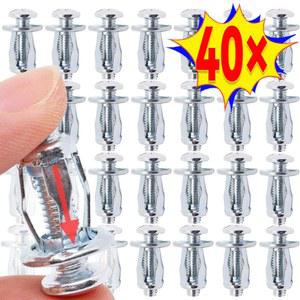 꽃잎 리벳 너트 확장 클램프 금속 고정용 세트