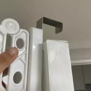 문걸이 빨래건조대 화이트 벽걸이건조대 베란다빨래건조대