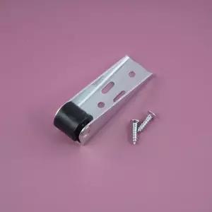 롤러 슬라이딩 도어 이동 보조바퀴 바닥 브라켓 바착